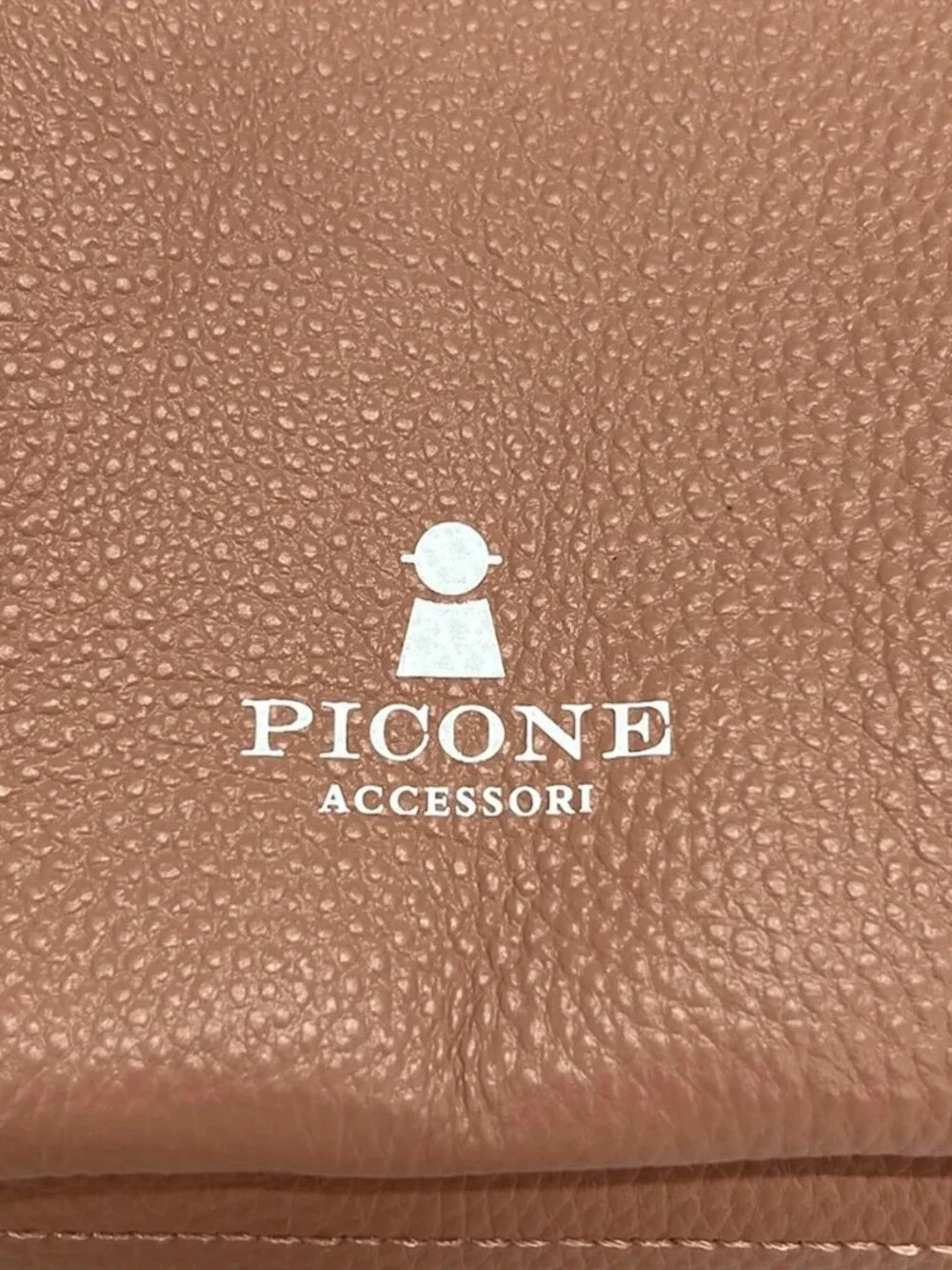 PICONE Pink Leather Handbag